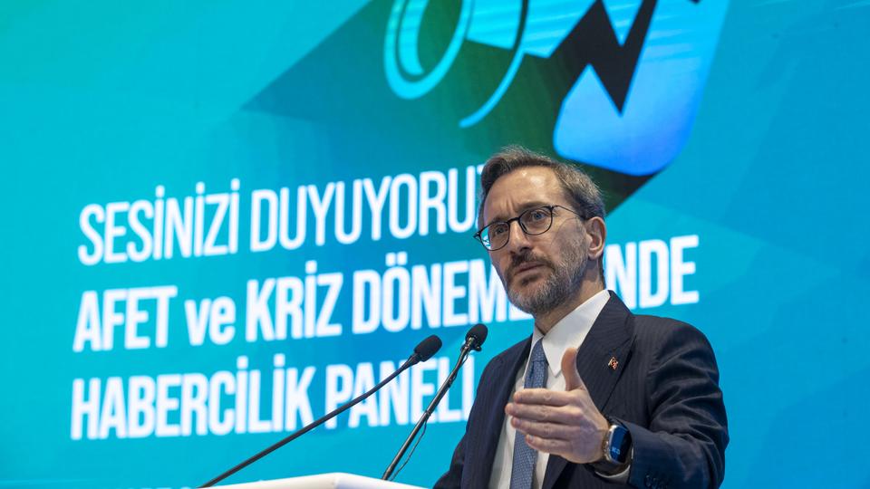 Turkish Communications Director Fahrettin Altun calls on media institutions to give importance to disaster reporting as a field of expertise.