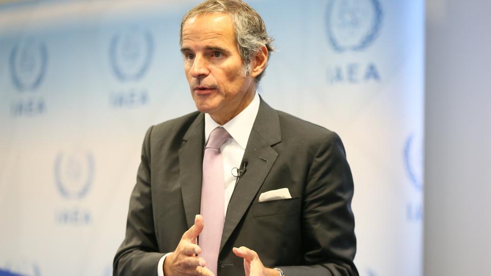 IAEA Chief Grossi is to meet a 