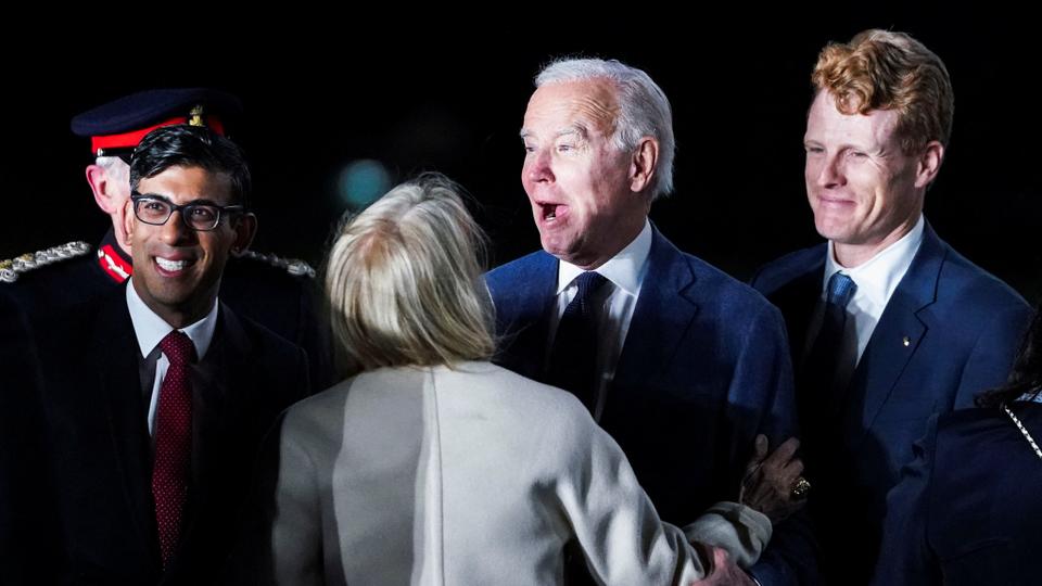 Biden, who has Irish ancestry, will also travel south to Ireland for a three-day visit, in part tracing his family history.