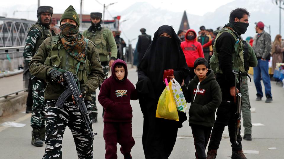 India-administered Kashmir remains one of the world's most militarised regions, where India has deployed more than 500,000 troops.