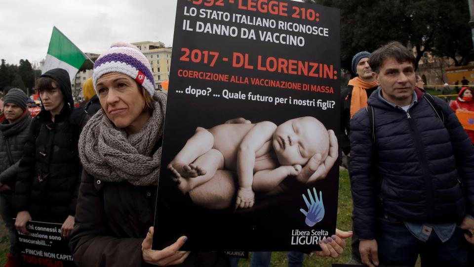 The issue of vaccines and controversy over the whether they are potentially harmful, even became an issue during Italy's recent election.