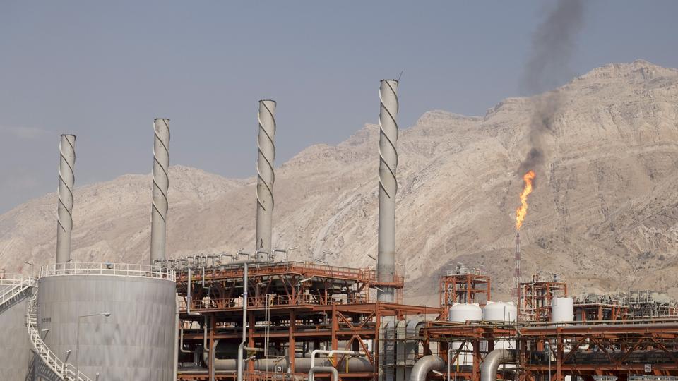 A general view shows a unit of South Pars Gas field in Asalouyeh Seaport, north of Persian Gulf, Iran on November 19, 2015.