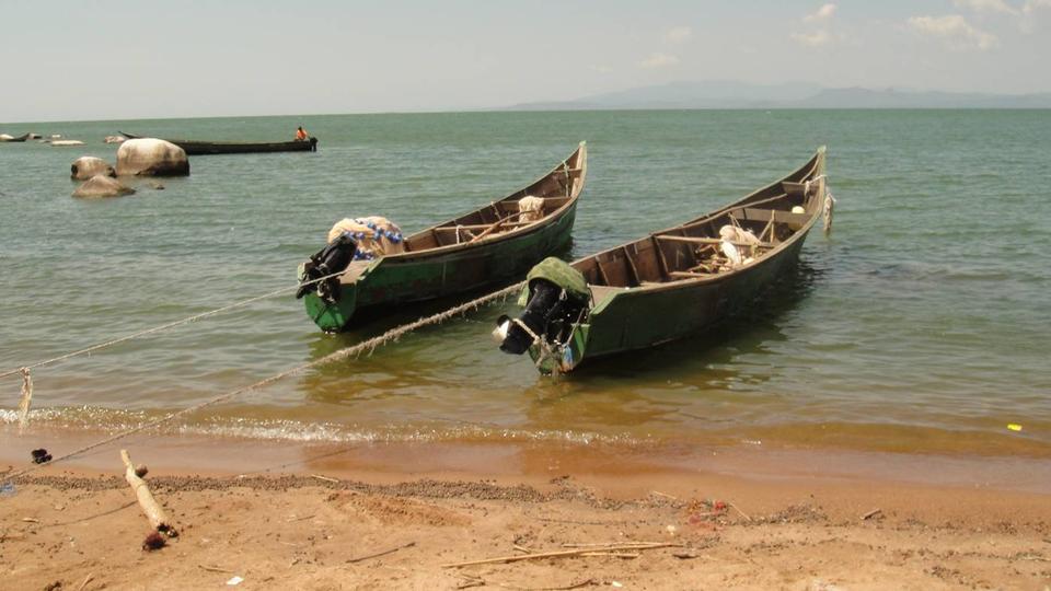 Lake Victoria is the largest lake in Africa with thunderstorms and lightning a common occurrence.