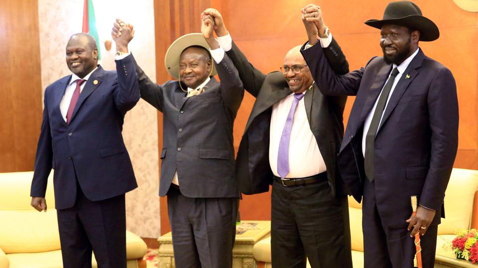 South Sudan's warring leaders agree to share power – again