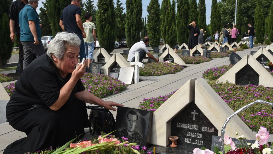 Кладбище в грузии фото