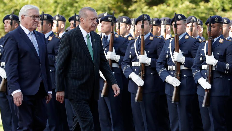 Turkish President Received With Military Honours In Berlin