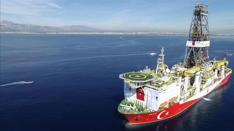 Turkey begins deep drilling offshore in Mediterranean