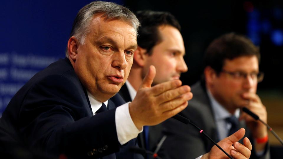 What does the suspension of Viktor Orban's party signify?