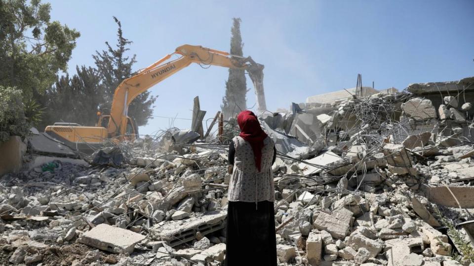 Image result for demolition of palestinian house