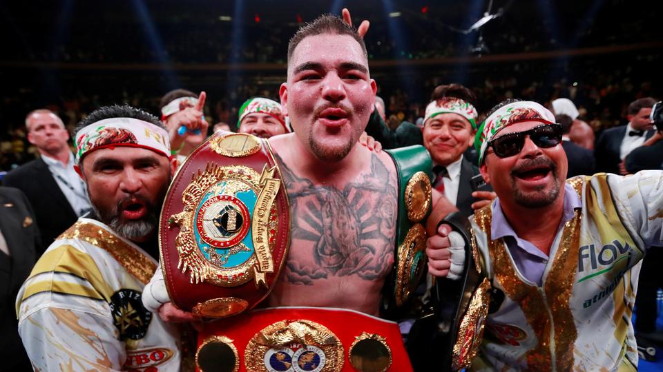 Boxing: Ruiz shocks Joshua for three world titles