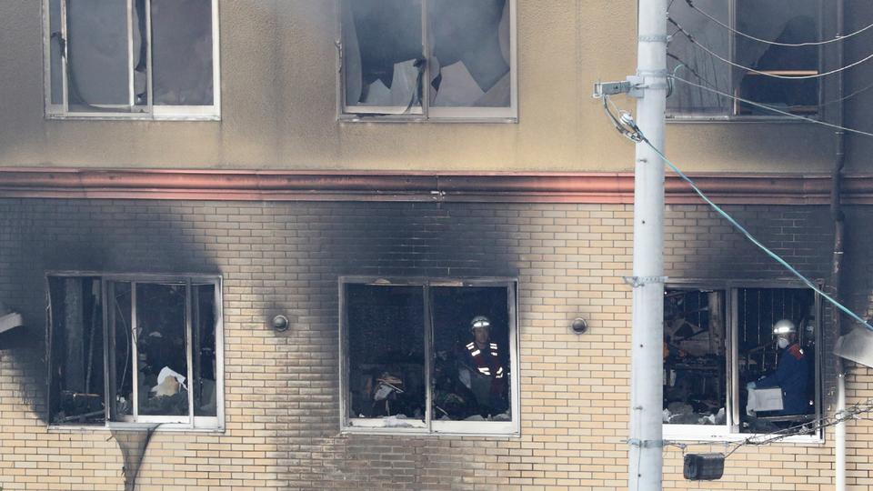 At least 33 dead in Japan animation studio arson attack