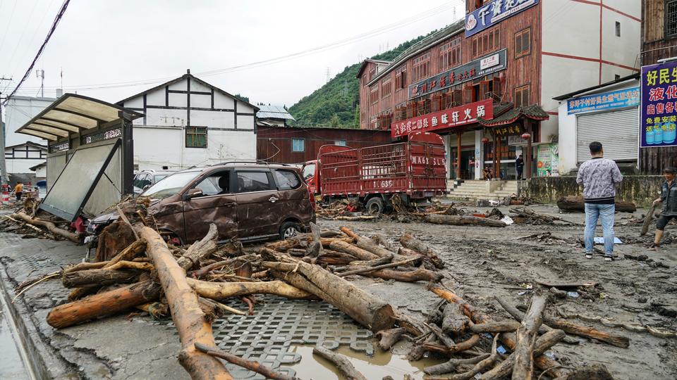 At least nine dead, 35 missing in China mudslides