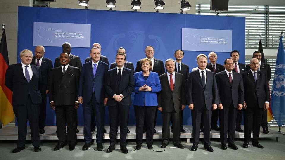 World leaders gather in Berlin on January 19, 2020 to make a fresh push for peace in Libya.