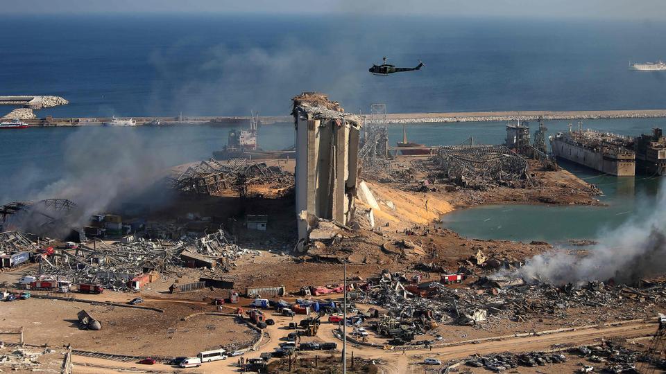 Lebanon's Aoun promises transparent probe into powerful Beirut blast