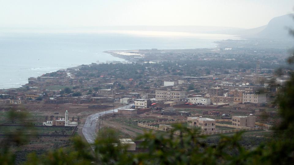 A view shows Hadibu city on the capital island of Socotra, November 21, 2013