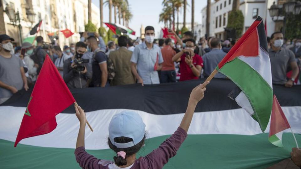 Moroccans Protest Arab Treason Against Palestinians After Israel Deal