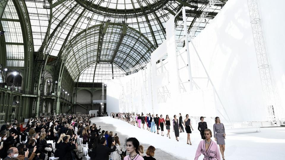 Chanel and Louis Vuitton Paris fashion week in spectacular style