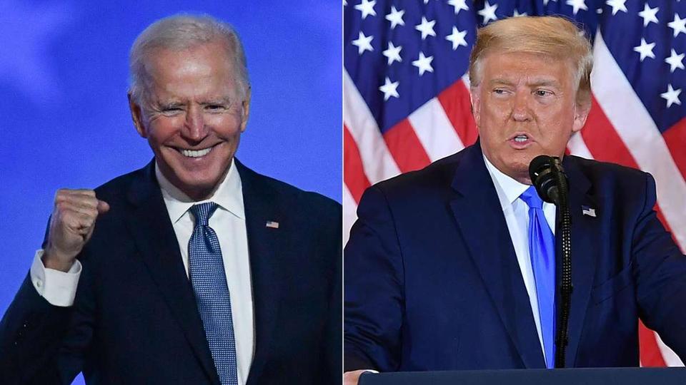 Both camps of contenders Democrat Joe Biden and President Donald Trump are watching US election results being counted with an eagle eye, ready to mount legal challenges.