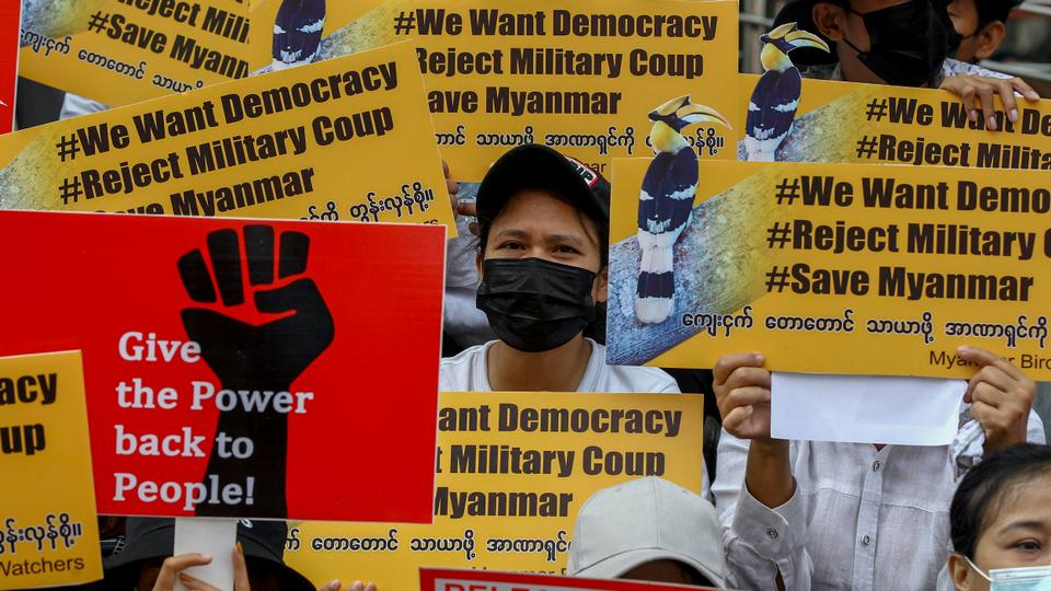 Myanmar Protests Focus On Ending Junta S Economic Support