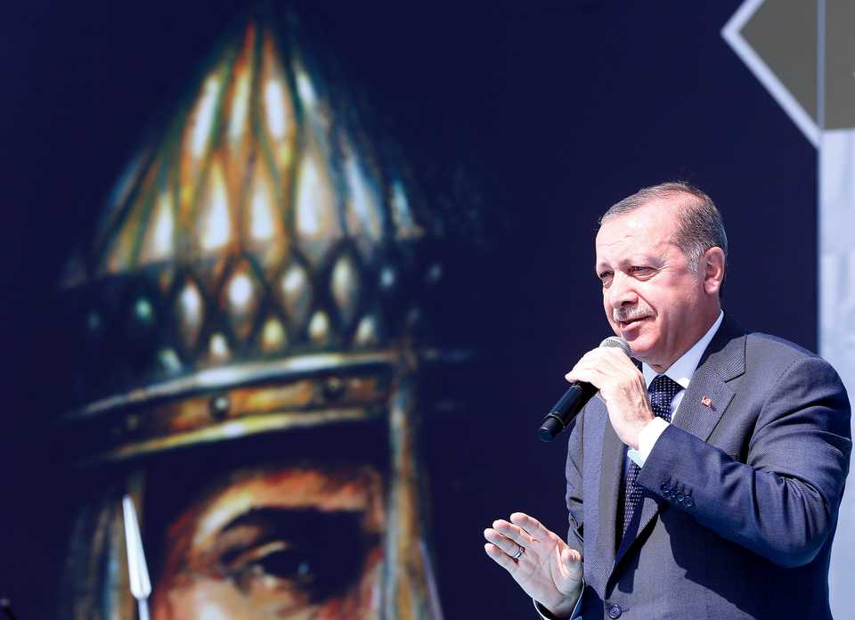 Along with Erdogan and Yildirim, the ceremony was also attended by Chief of Staff Hulusi Akar, Foreign Minister Mevlut Cavusoglu and Interior Minister Suleyman Soylu.