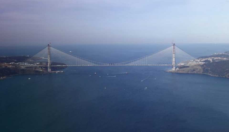 Yavuz Sultan Selim Bridge.