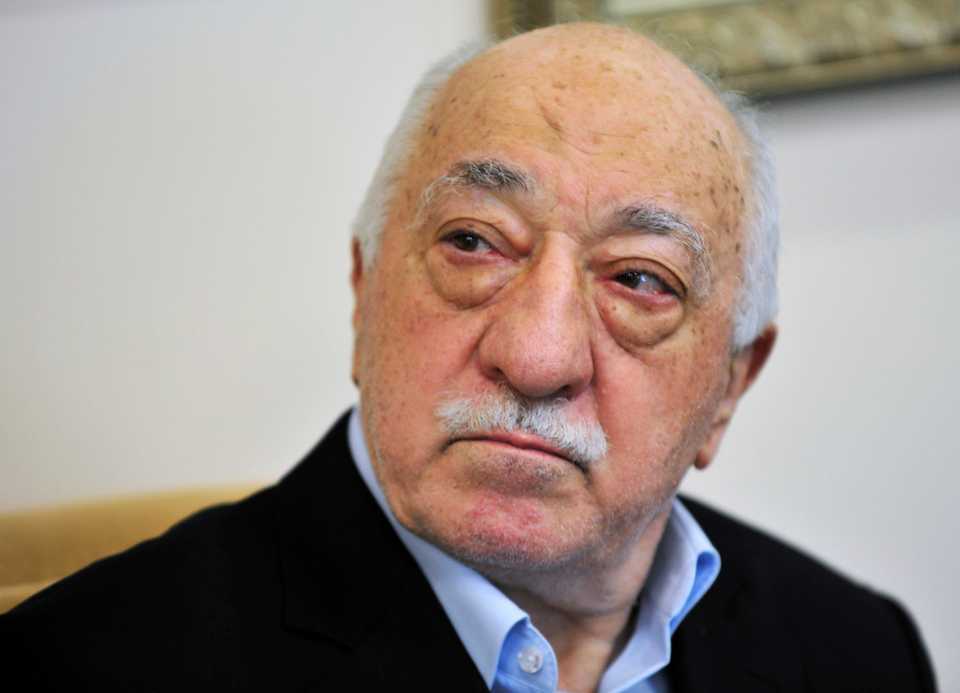 FETO leader Fethullah Gulen speaks to members of the media at his compound, in Saylorsburg, Pa. in July 2016. (AP Archive)