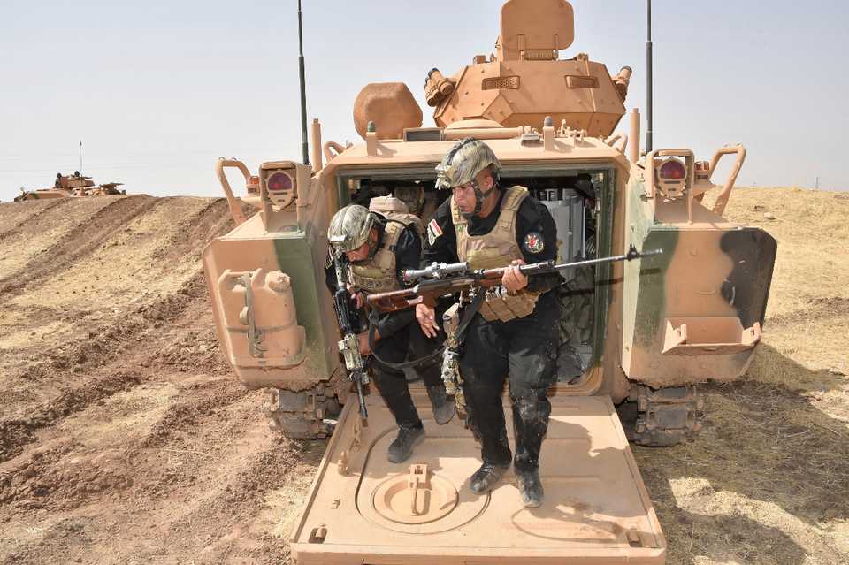 Iraqi forces have been conducting joint military drills with the Turkish armed forces near the Habur border gate, which is the economic lifeline of KRG.