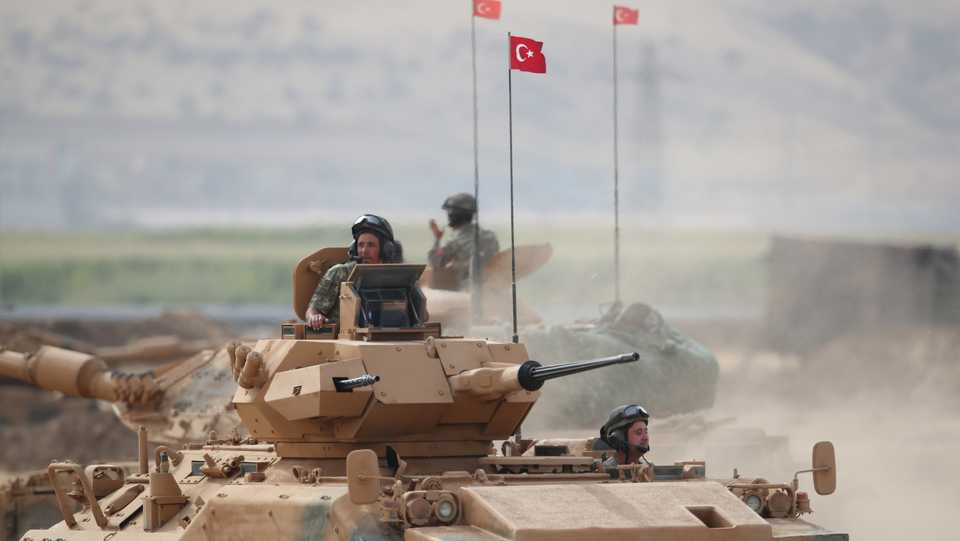Turkey has been conducting military drills along its border with Iraq . It also has an active military presence along its border with Syria. Rising security concerns in its neighbourhood are pushing Turkey to increase its defence spending.