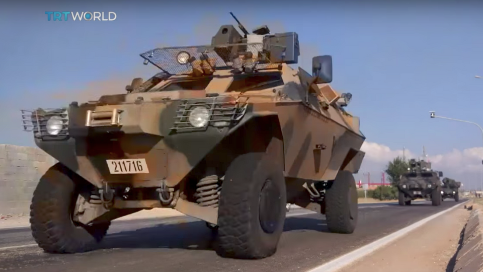 Turkish military has been on the move in Turkey's Hatay province on the border with Syria. (TRT World)