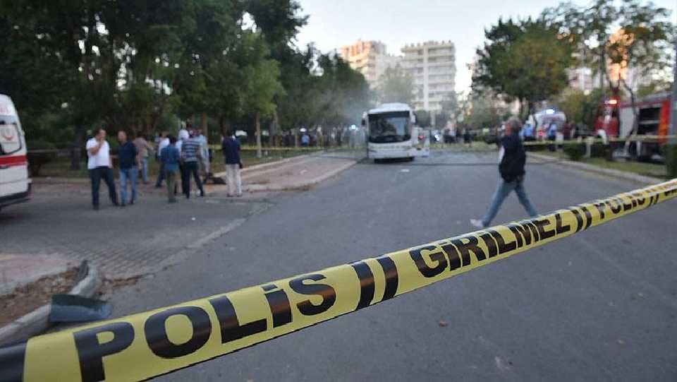 The blast occurred on a main road in Turkey's Mediterranean coastal city of Mersin.