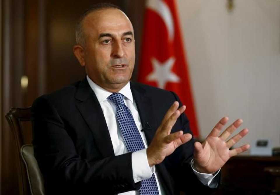 Turkey's Foreign Minister Mevlut Cavusoglu.
