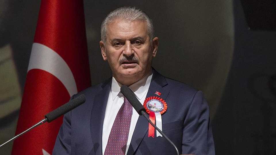 Turkish Prime Minister Binali Yildirim.