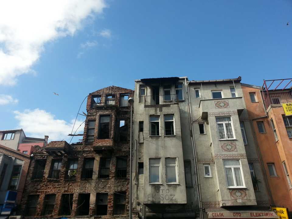 Several multicoloured ruins in Balat act as a strong reminder of the city’s old Christian and Jewish communities.