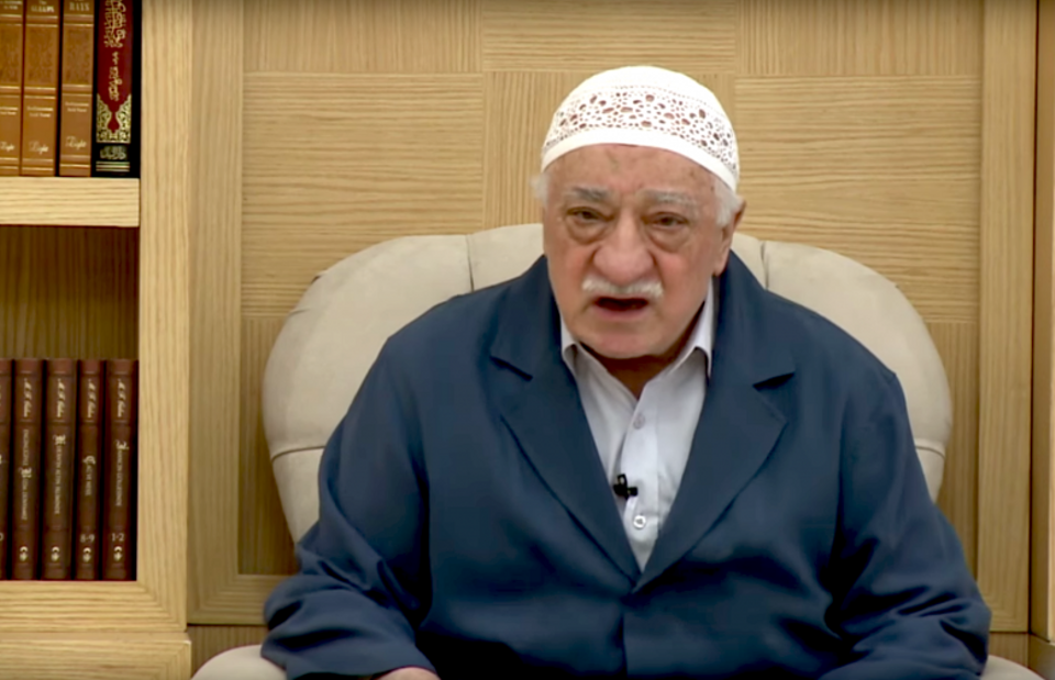 Fethullah Gülen speaks at his residence in Saylorsburg, Pennsylvania on July 18, 2016.
