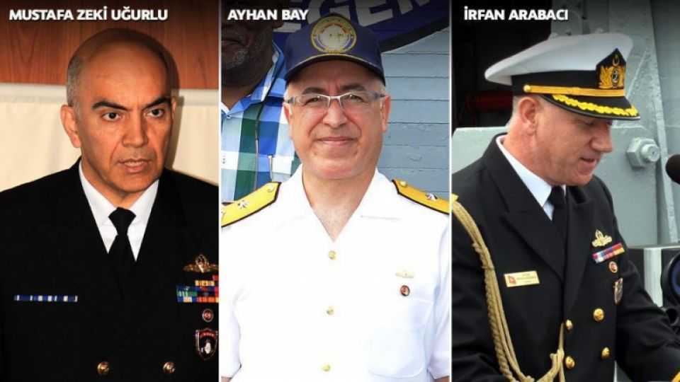 According to a military source, two rear admirals, four commodores and a brigadier general are among the fugitives. 