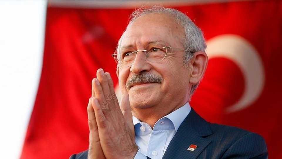 The leader of the opposition Republican Peoples' Party, Kemal Kilicdaroglu at the Democracy and Martyrs' Rally in Yenikapi, Istanbul. August 7, 2016. 
