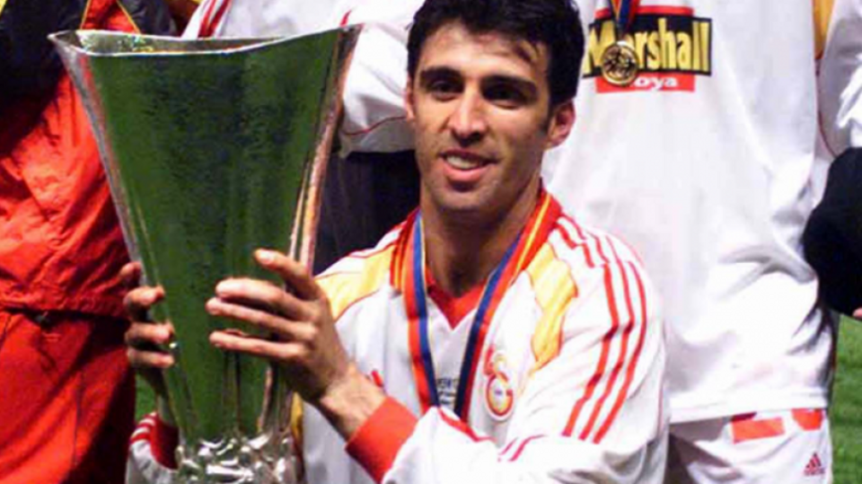 Former Turkish football player Hakan Şükür.