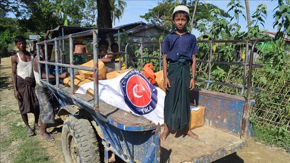 Turkey continues critical aid to Rohingya refugees.