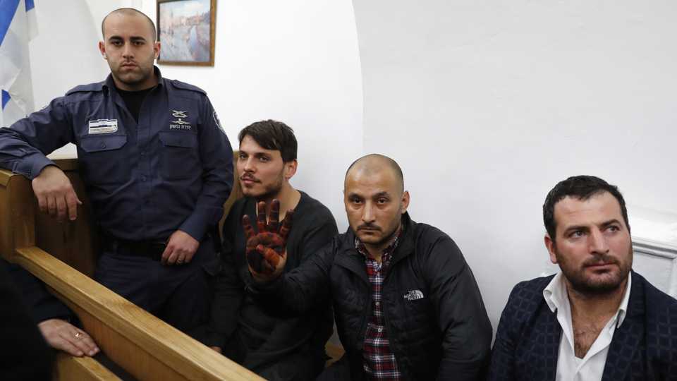 Israeli police said the three were detained on Friday for being 