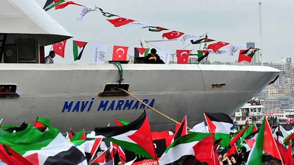 The Mavi Marmara (pictured above) was part of a humanitarian aid flotilla destined for Gaza. The vessel was raided by Israeli commandos in 2010, resulting in the death of 10 Turkish activists.