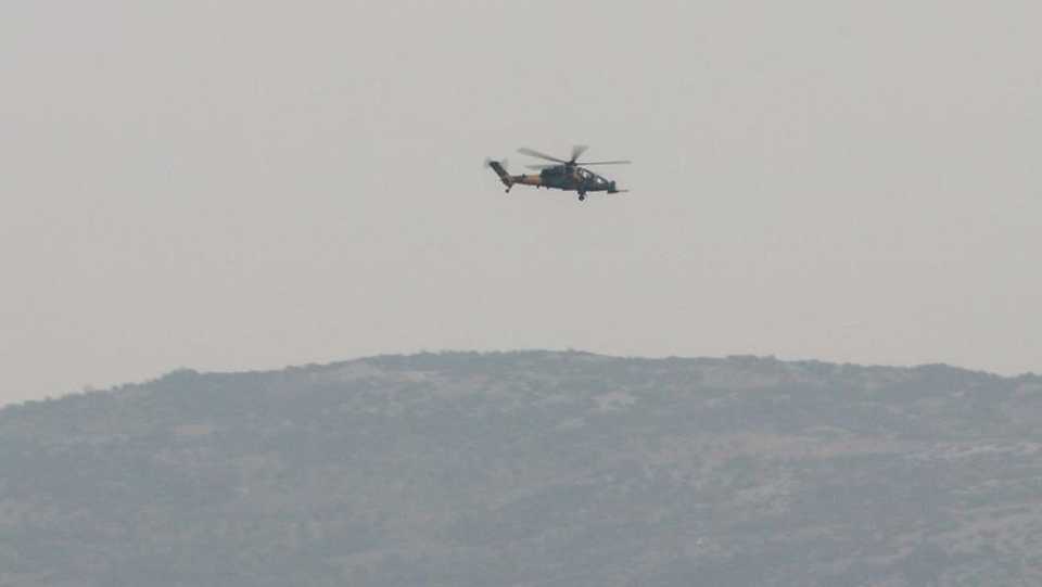 One of two helicopters participating in Turkey's Operation Olive Branch against the YPG/PKK in Afrin region went down in Turkey's southern border province of Hatay.