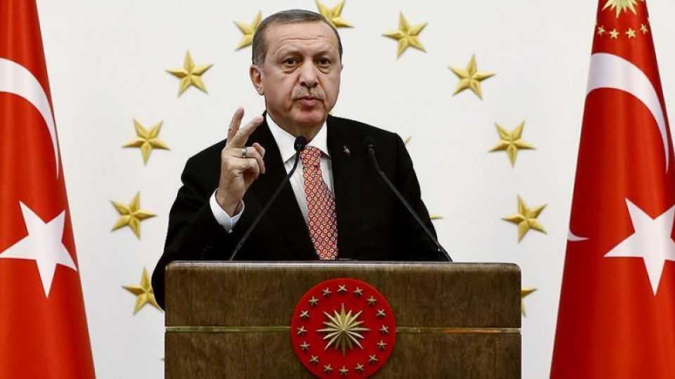 Erdogan vows to defeat terrorism in his televised eid message.