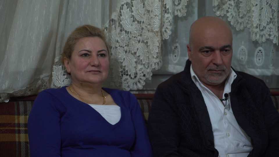 Azad Osman and Sefira Sido, who are Syrian Kurds from Afrin, are now living in Turkey's Mersin province along with their children. They have long been persecuted by the Assad regime.