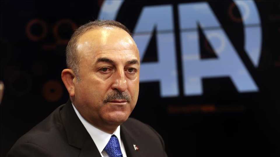 Turkey's Foreign Minister Mevlut Cavusoglu.
