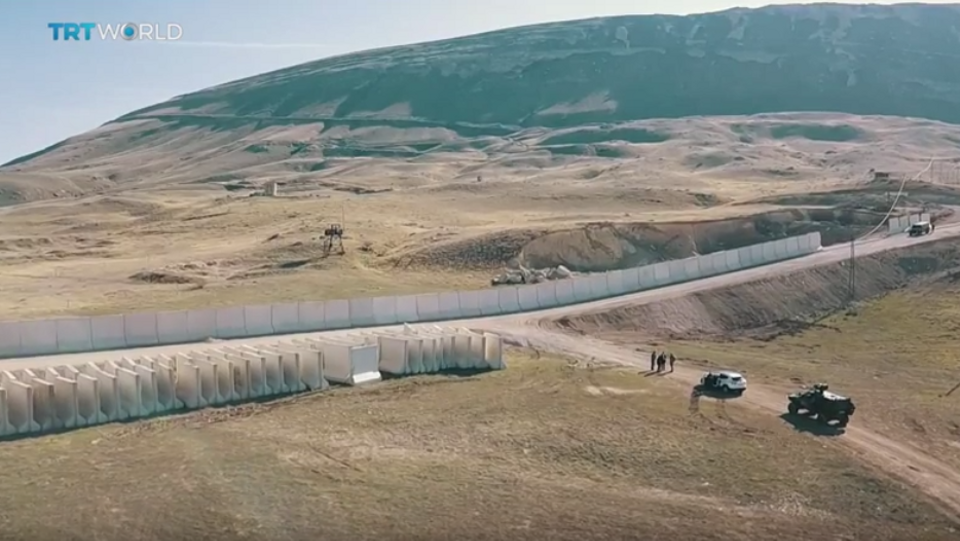 Turkey began construction of the 144-kilometre-long barrier in August as a means of blocking cross-border movement.
