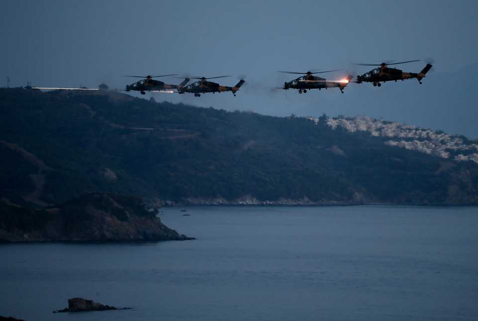The exercise hosted by the Aegean Army Command of the Turkish Armed Forces is being held in Seferihisar district of Izmir province from May 7 till 11.