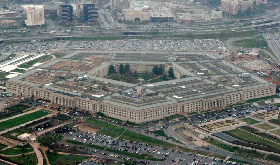 This March 27, 2008, file photo, shows the Pentagon, the headquarters of the United States Department of Defense, in Washington.