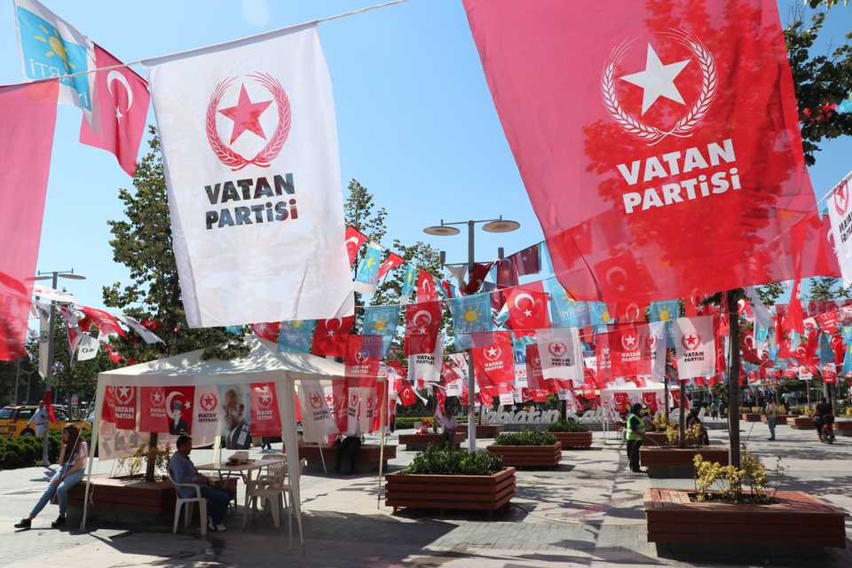 The Vatan (Patriotic) Party is a left-wing political party that describes itself as a vanguard of socialism. Its leader, Dogu Perincek, has had close links to Russia since the Soviet Union.