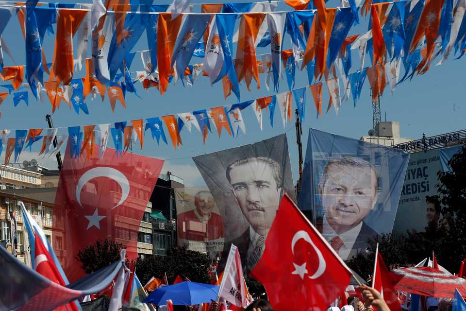 The AK Party has set up an electoral alliance with the MHP and the BBP. Both parties, as well as the HUDA PAR and ANAP, supports Erdogan for the presidency.