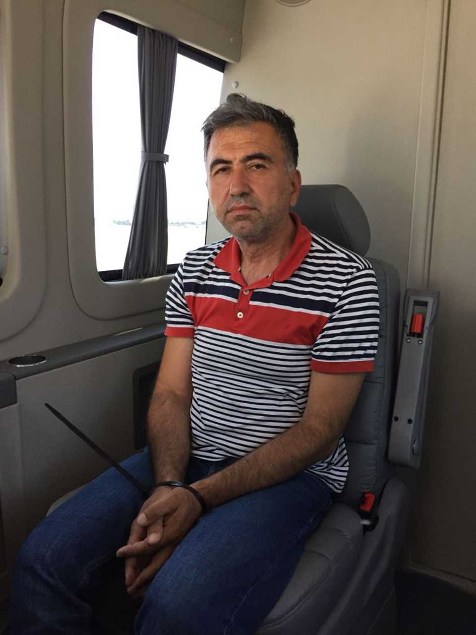 A key FETO suspect, Salih Zeki Yigit, who was captured in Ukraine, was brought to Istanbul by a private plane on July 12, 2018, following operations conducted by the Turkish National Intelligence Organization (MIT)